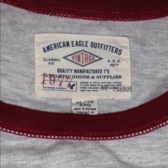 American Eagle Vintage Long-Sleeve Shirt - Picture 3 of 3